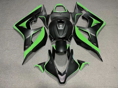 Matt Schwarz & Grün 07-08 CBR600RR Motorrad Verkleidung