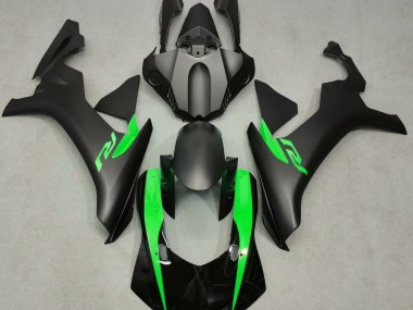 Matt Schwarz & Grün 15-19 R1 Motorrad Verkleidung