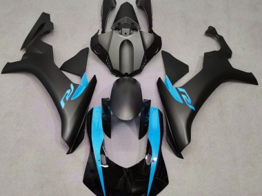 Matt Schwarz & Hellblau 15-19 R1 Motorrad Verkleidung