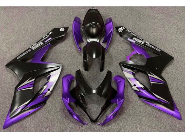 Matt Schwarz & Lila 05-06 GSXR 1000 Motorrad Verkleidung
