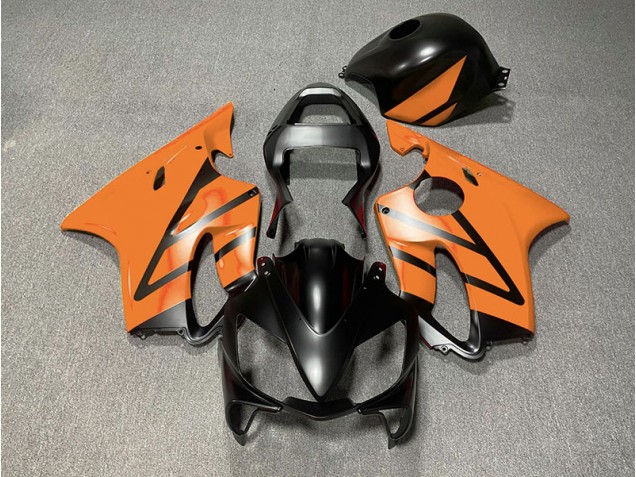 Matt Schwarz & Orange 01-03 CBR600 F4i Motorrad Verkleidung Matt Schwarz & Orange 01-03 CBR600 F4i Motorrad Verkleidung