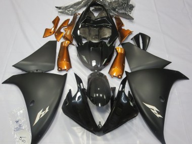 Matt Schwarz & Orange 09-11 R1 Motorrad Verkleidung