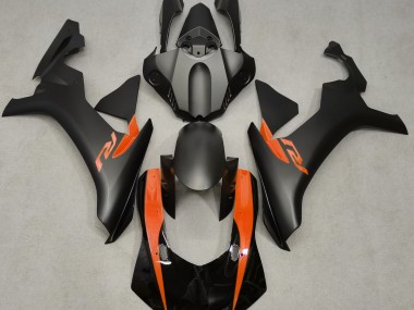 Matt Schwarz & Orange 15-19 R1 Motorrad Verkleidung