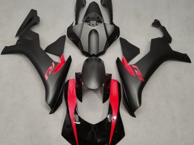 Matt Schwarz & Perlrot 15-19 R1 Motorrad Verkleidung