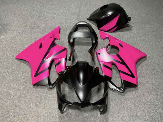 Matt Schwarz & Pink 01-03 CBR600 F4i Motorrad Verkleidung Matt Schwarz & Pink 01-03 CBR600 F4i Motorrad Verkleidung