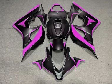 Matt Schwarz & Pink 07-08 CBR600RR Motorrad Verkleidung