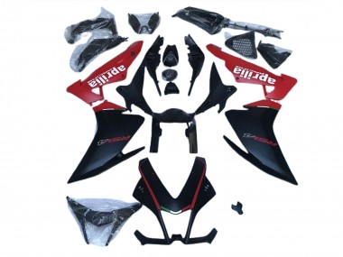 Matt Schwarz & Rot 10-15 RSV4 1000 Motorrad Verkleidung