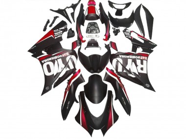 Matt Schwarz & Rot 17-23 GSXR 1000 Motorrad Verkleidung