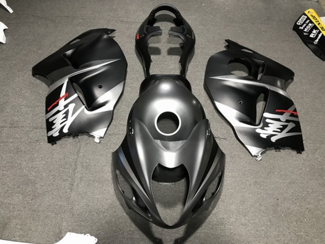 Matt Silber / Schwarz 97-07 GSXR 1300 Motorrad Verkleidung