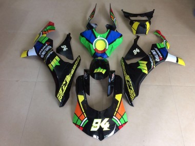 Mehrfarbig Custom Stil Glänzend 15-19 R1 Motorrad Verkleidung