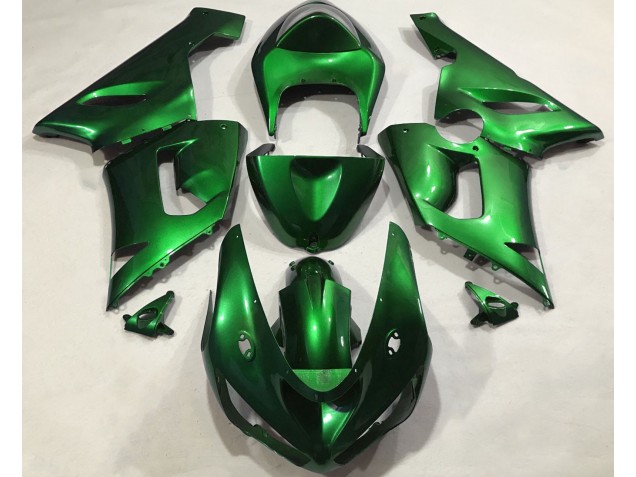 Metallic Grün 05-06 ZX6R Motorrad Verkleidung Metallic Grün 05-06 ZX6R Motorrad Verkleidung