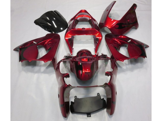 Metallic Rot 00-02 ZX6R Motorrad Verkleidung Metallic Rot 00-02 ZX6R Motorrad Verkleidung