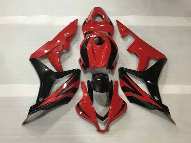 Metallic Rot-Stil OEM 07-08 CBR600RR Motorrad Verkleidung