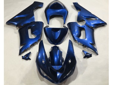 Metallicblau 05-06 ZX6R Motorrad Verkleidung