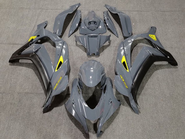 Nardo Grau & Schwarz 16-19 ZX10R Motorrad Verkleidung Nardo Grau & Schwarz 16-19 ZX10R Motorrad Verkleidung