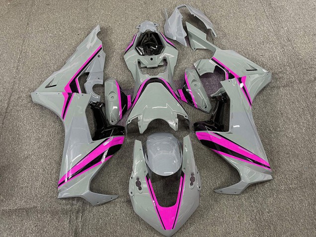 Nardo Mit Rosa Streifen 17-23 CBR1000RR Motorrad Verkleidung Nardo Mit Rosa Streifen 17-23 CBR1000RR Motorrad Verkleidung