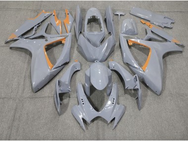 Nardo & Orangefarbener Rand 06-07 GSXR 600-750 Motorrad Verkleidung