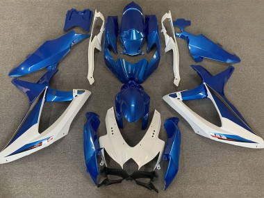 OEM Stil Blau & Weiß 08-10 GSXR 600-750 Motorrad Verkleidung