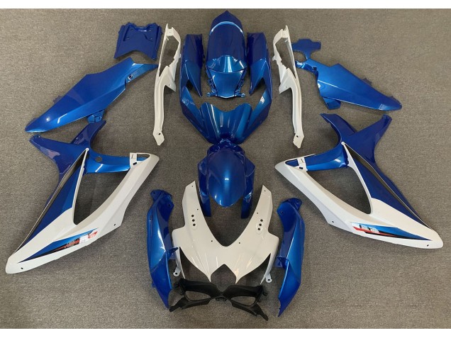 OEM Stil Blau & Weiß 08-10 GSXR 600-750 Motorrad Verkleidung