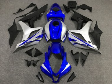 OEM Stil Blau & Silber 07-08 CBR600RR Motorrad Verkleidung