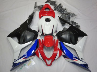 OEM Stil Schwarz Weiß Rot & Blau 09-12 CBR600RR Motorrad Verkleidung