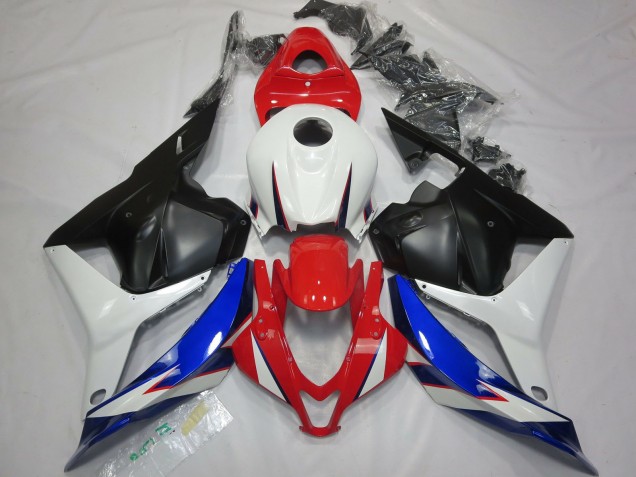 OEM Stil Schwarz Weiß Rot & Blau 09-12 CBR600RR Motorrad Verkleidung