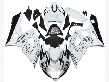 OEM Weißer Corona-Stil 05-06 GSXR 1000 Motorrad Verkleidung