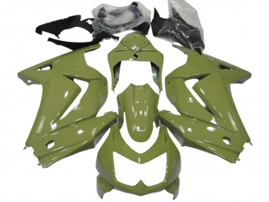 Oliv Glänzend 08-12 Ninja 250 Motorrad Verkleidung