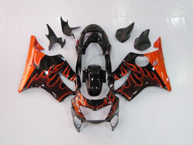 Orange Flamme 99-00 CBR600 F4 Motorrad Verkleidung Orange Flamme 99-00 CBR600 F4 Motorrad Verkleidung