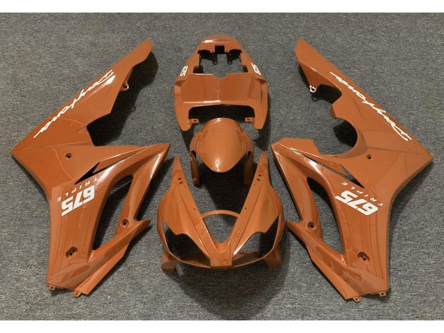 Orange Glänzend 06-08 Daytona 675 Motorrad Verkleidung Orange Glänzend 06-08 Daytona 675 Motorrad Verkleidung