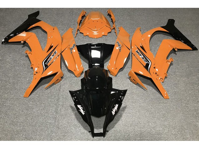 Orange Glänzend & Logos 11-15 ZX10R Motorrad Verkleidung