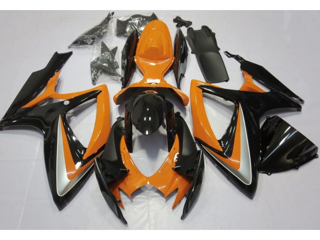 Orange Glänzend Ohne Abzeichen 06-07 GSXR 600-750 Motorrad Verkleidung