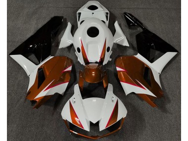 Orange Glänzend Weiß & Rot 13-23 CBR600RR Motorrad Verkleidung