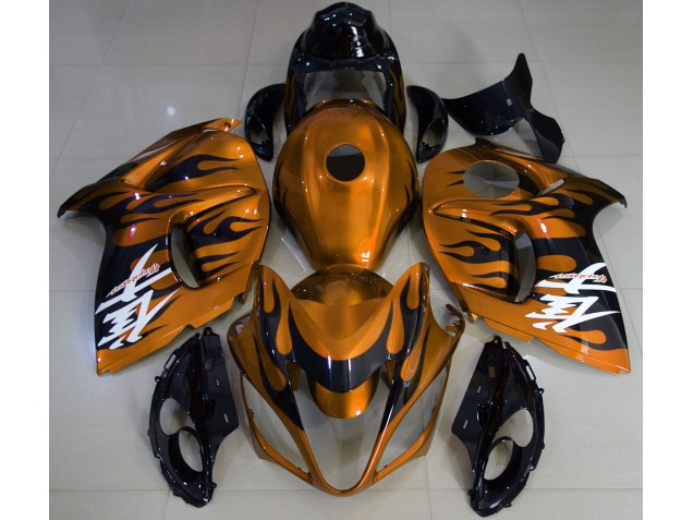 Orange Glänzend & Schwarz 08-20 GSXR 1300 Motorrad Verkleidung