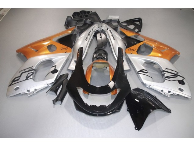 Orange Glänzend Silber & Schwarz 98-07 YZF600 Motorrad Verkleidung Orange Glänzend Silber & Schwarz 98-07 YZF600 Motorrad Verkleidung