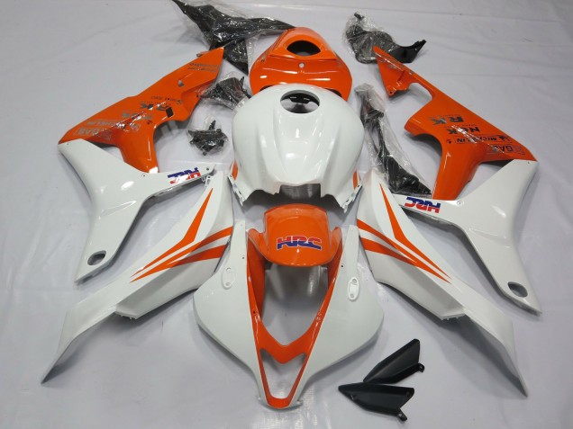 Orange & Weiß HRC 07-08 CBR600RR Motorrad Verkleidung
