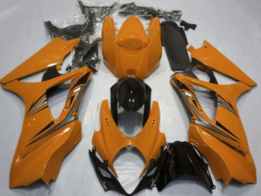 Orange OEM Stil 07-08 GSXR 1000 Motorrad Verkleidung