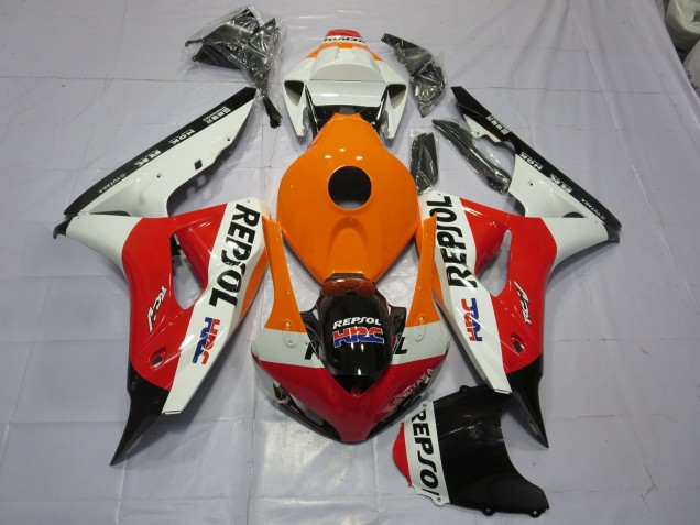 Orange Repsol 06-07 CBR1000RR Motorrad Verkleidung