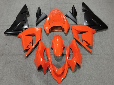 Orange-Schwarz 04-05 ZX10R Motorrad Verkleidung