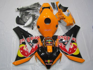 Orangerot Bull 08-11 CBR1000RR Motorrad Verkleidung