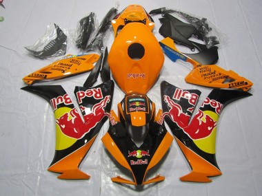 Orangerot Bull 12-16 CBR1000RR Motorrad Verkleidung
