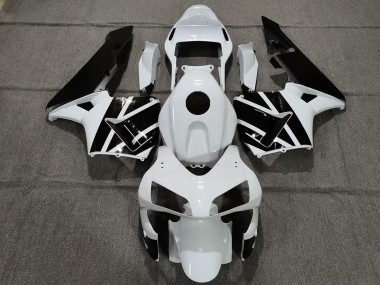 Perlweiß & Schwarz 03-04 CBR600RR Motorrad Verkleidung