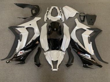 Perlweiß & Schwarz 11-15 ZX10R Motorrad Verkleidung
