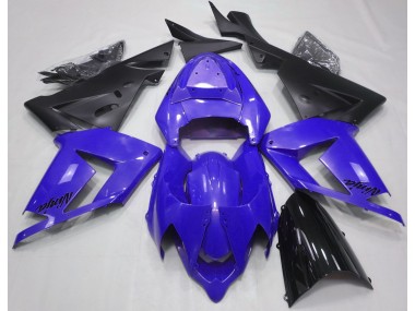 Perlblau & Schwarz 04-05 ZX10R Motorrad Verkleidung