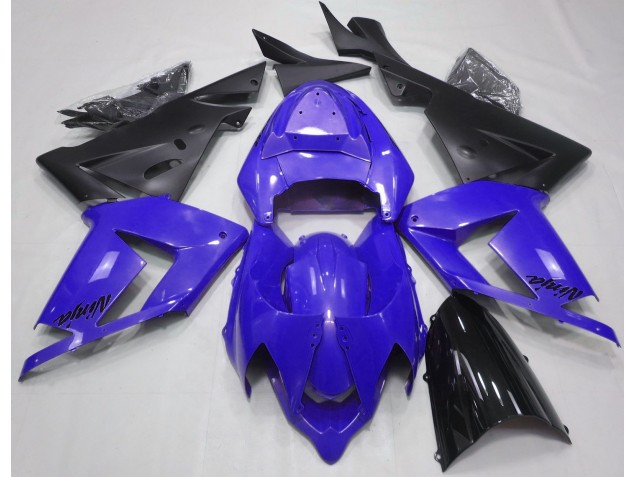 Perlblau & Schwarz 04-05 ZX10R Motorrad Verkleidung Perlblau & Schwarz 04-05 ZX10R Motorrad Verkleidung