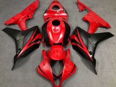 Perlrot & Schwarz 07-08 CBR600RR Motorrad Verkleidung