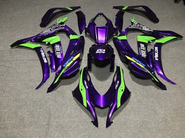 Perlviolett Trickstar 16-19 ZX10R Motorrad Verkleidung