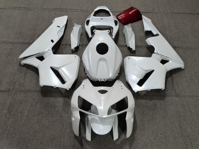 Perlweiss 05-06 CBR600RR Motorrad Verkleidung