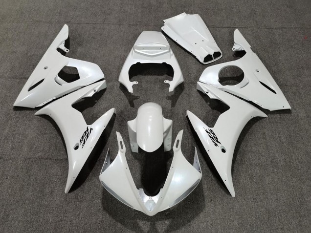 Perlweiss 05 R6 Motorrad Verkleidung Perlweiss 05 R6 Motorrad Verkleidung