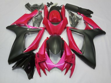 Pink & Matt 06-07 GSXR 600-750 Motorrad Verkleidung